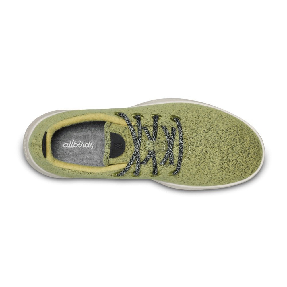 Allbirds Men\'s Sneakers Olive - Wool Runners - 97416PDYC